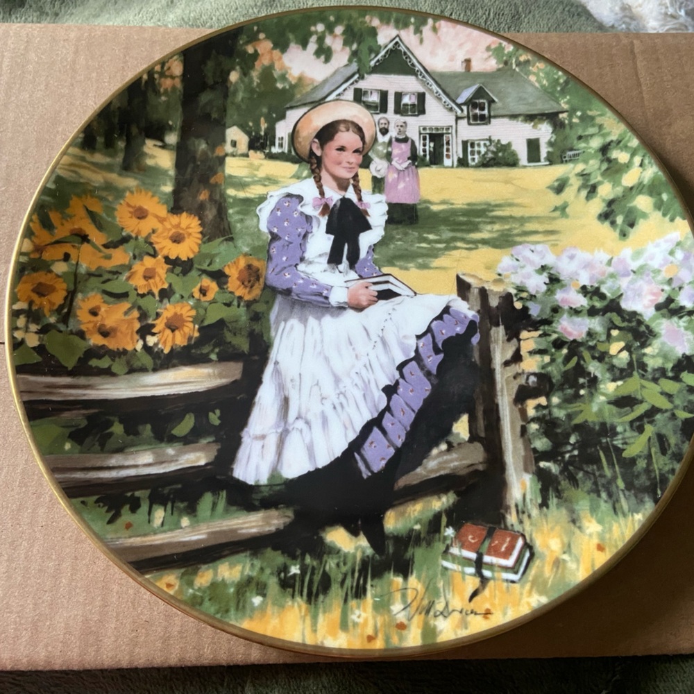 Preowned ~Anne of Green Gables Canadian Collector Plate Milliken Ontario